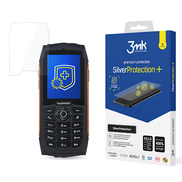 MYPHONE HAMMER 3/3 PLUS - 3MK SILVERPROTECTION+