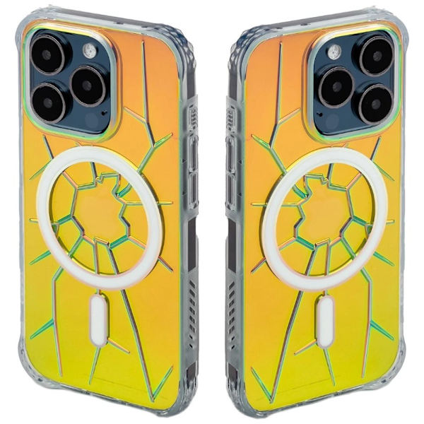 KINGXBAR CASE MAGSAFE CASE TIL IPHONE 15 PRO HOLOGRAPHIC