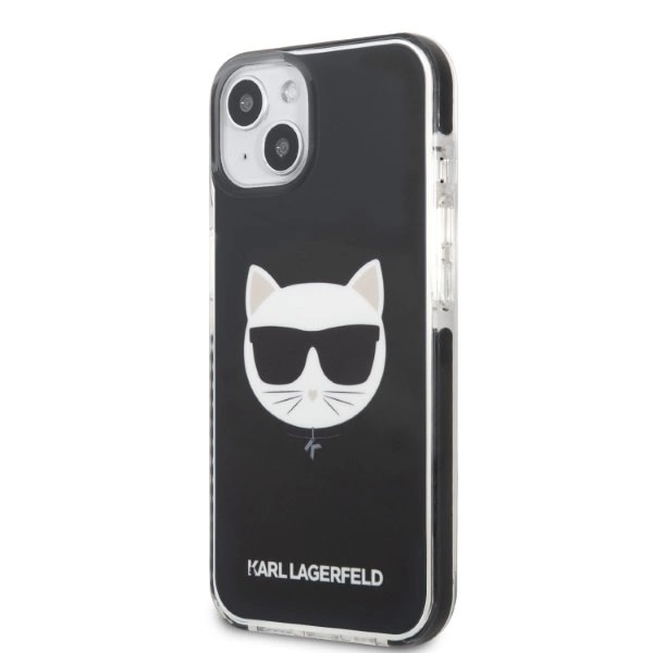 KARL LAGERFELD CHOUPETTE HEAD COVER TIL IPHONE 13 - SORT