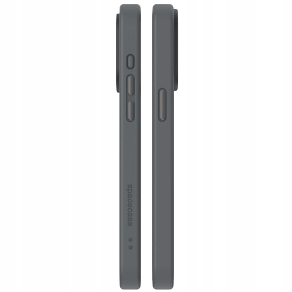 Spacecase Hybrid Case För Iphone 15 Pro Max Grey