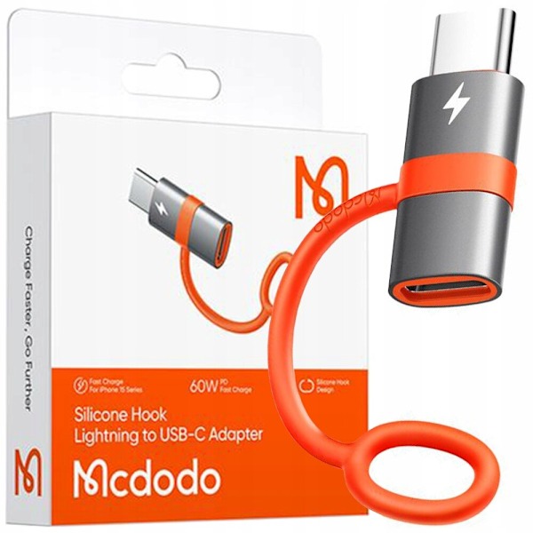 MCDODO USB-C ADAPTER USB TYPE-C ADAPTER FOR LYN IPHONE 15 PRO MAX