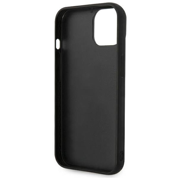 Karl Lagerfeld KLHCP14MRUPKLPK iPhone 14 Plus 6.7 hardt deksel svart/svart 3D-monogram