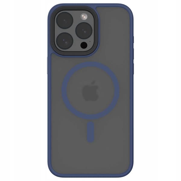 Spacecase Hybrid Case För Iphone 15 Pro Max Mörkblåt