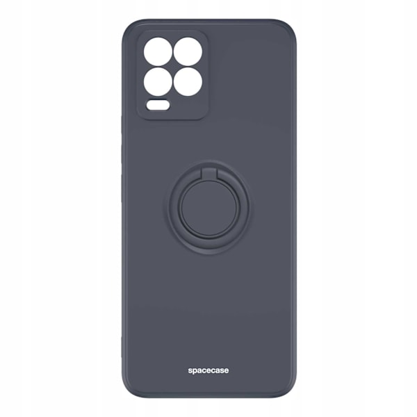 Spacecase Silikonecase Ring För Realme Phone 8 8 Pro Black
