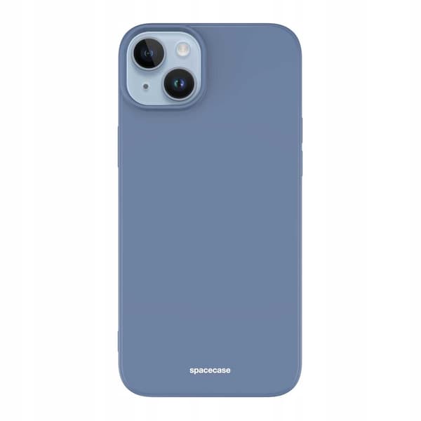Spacecase Silikonfodral För Iphone 14 Plus Blåt Skär
