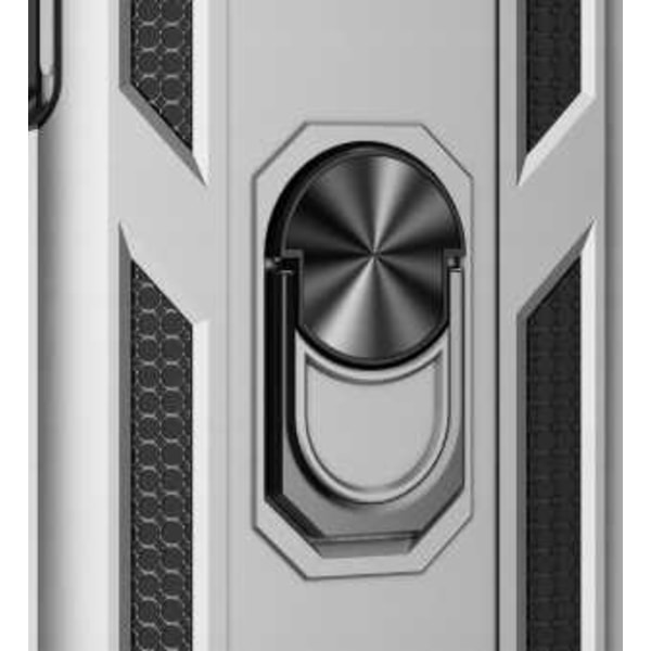 Spacecase Case Ring Case För Xiaomi Redmi Note 9S 9 Pro Silver