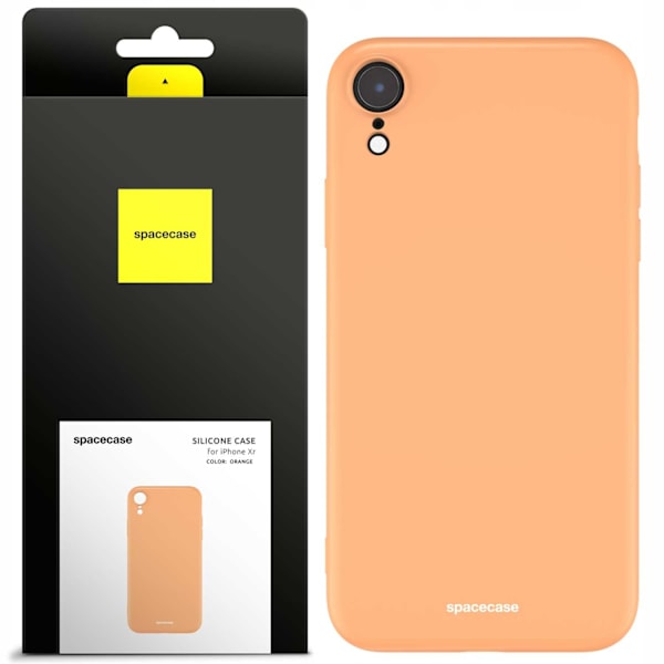 Spacecase Silikonecase För Iphone Xr Orange