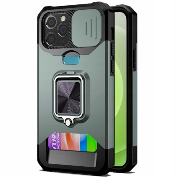 Spacecase Case Cover För Iphone 12 12 Pro Green Sc Task