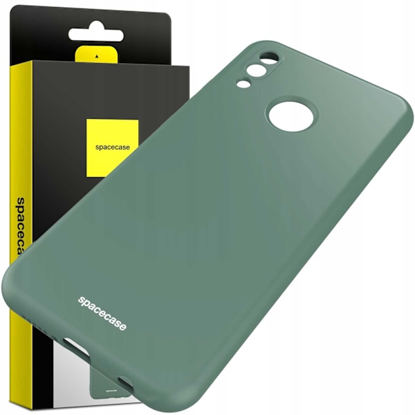 Spacecase Silikonfodral För Huawei P20 Lite Mörkgrön