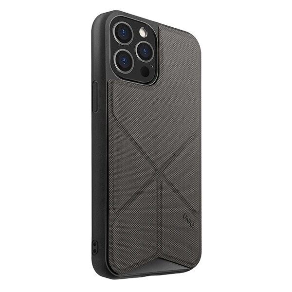 UNIQ Transforma iPhone 12 Pro Max 6.5 deksel grå/karbongrå