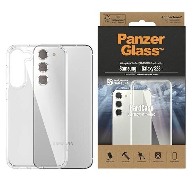 PanzerGlass ClearCase-deksel til Samsung Galaxy S23+ - gjennomsiktig