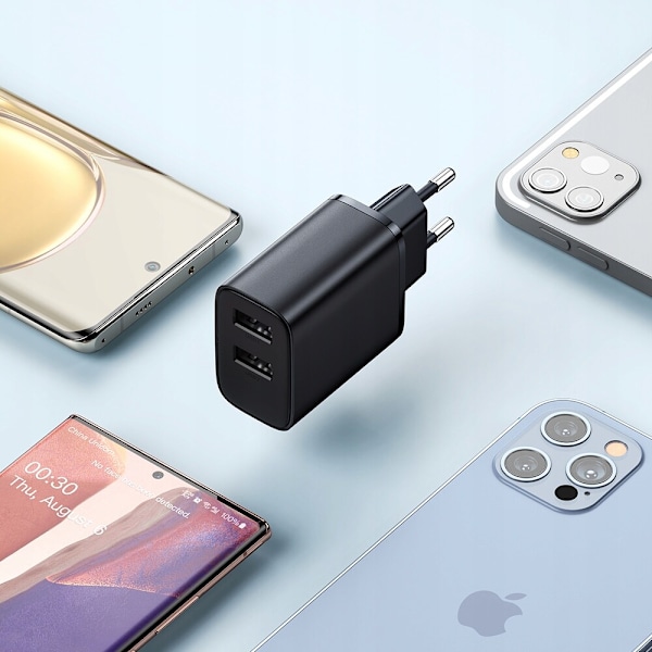 MCDODO NÄTVERSLADDARE FOR APPLE 2XUSB 12W + IPHONE LIGHTNING 1M kabel