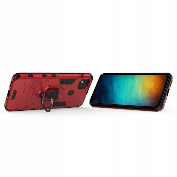 Spacecase Case X-Ring Cover För Xiaomi Redmi 9C 10A Red