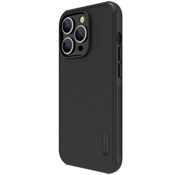 NILLKIN LÆDERCASKER HUSLAG TIL IPHONE 14PRO SORT