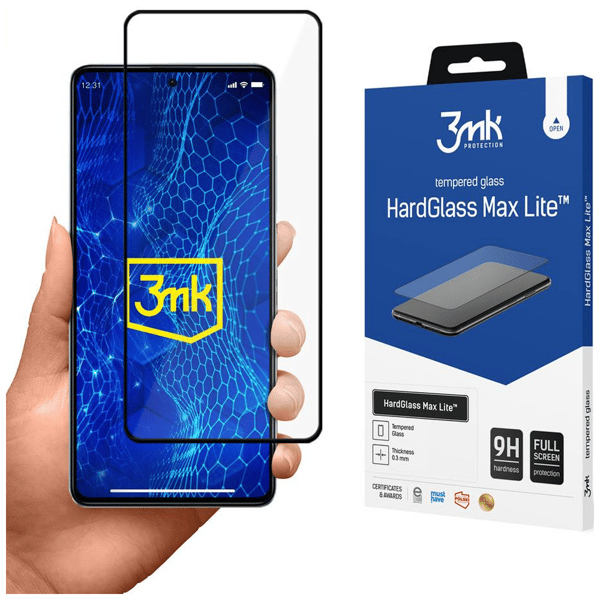XIAOMI REDMI NOTE 12 PRO - 3MK HARDGLASS MAX LITE