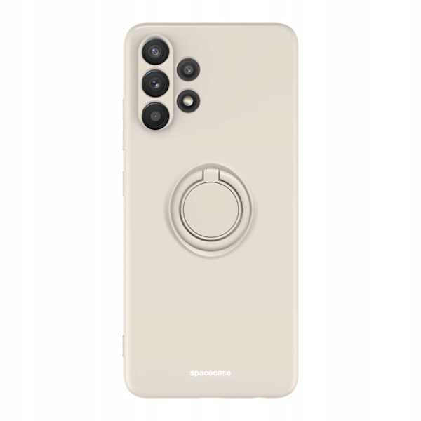 Spacecase Silikoncase Ring För Samsung Galaxy A32 4G Bone Cover