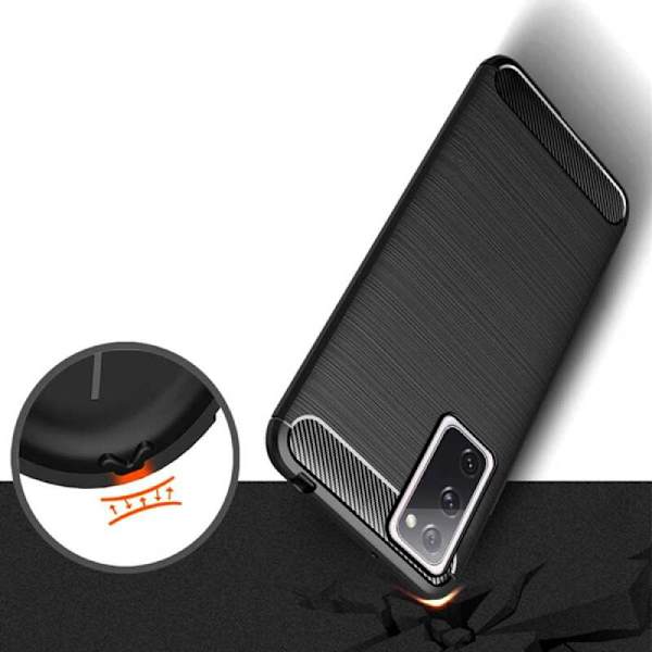 Spacecase Kolhäll För Samsung Galaxy S20 Fe Black