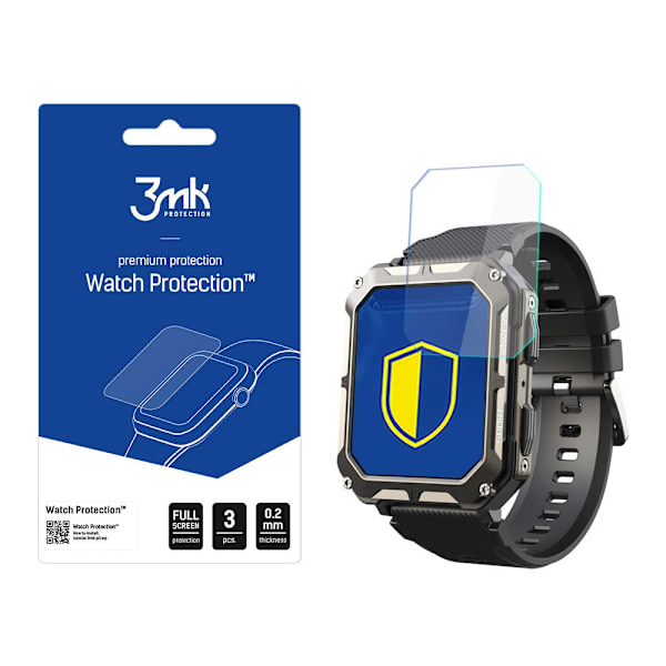 Cubot C20 Pro - 3mk Watch Protection v. FlexibleGlass Lite