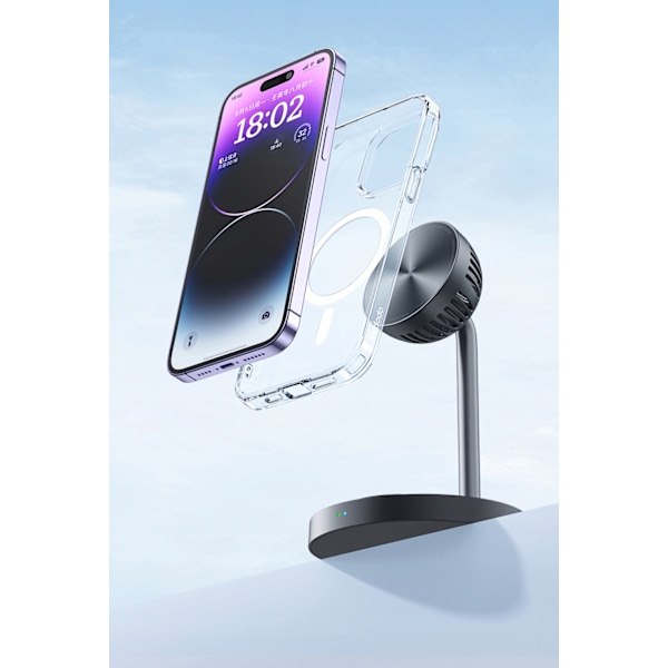 DOCKNINGSSTATION, 2-I-1, MAGNETISK, FÖR IPHONE, AIRPODS, VIT MCDODO