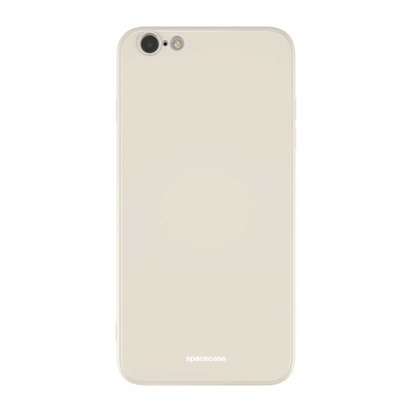 Spacecase Silikonfodral För Iphone 6 6S Plus Bone Med Skydd