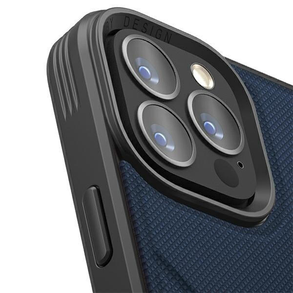 Uniq Transforma beskyttelsesdeksel til iPhone 14 Pro Max Magclick Ladetelefon - blå