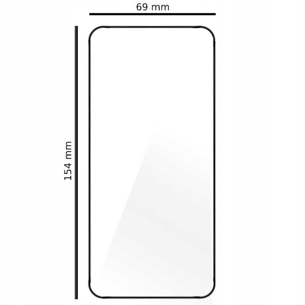 Spacecase 5D Härdat Glas För Motorola One Fusion+ Skyddsskärm