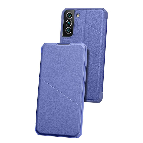 DUX DUCIS Skin X-deksel med klaff for Samsung Galaxy S22+ (S22 Plus) blå
