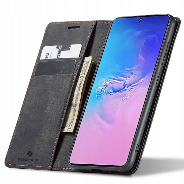 Spacecase Fodral Pålånsskydd För Samsung Galaxy S10 Lite Black