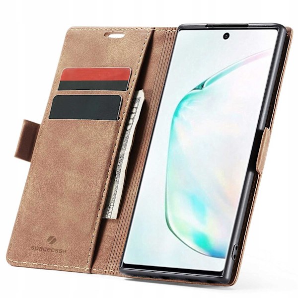 Spacecase Case Galaxy Note 10 Skydd För Samsung Ljusbrun