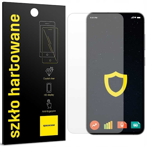 Spacecase Härdat Glas 2.5D För Samsung Galaxy S24 Fe Skärmskydd