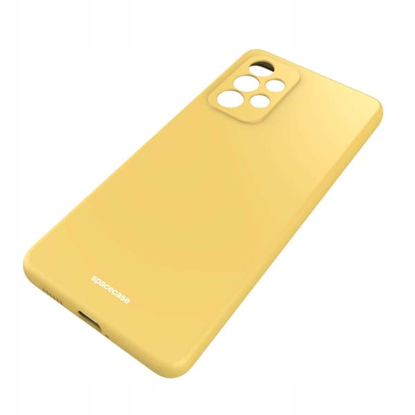 Spacecase Silikonecase Galaxy A53 5G Gul Skydd