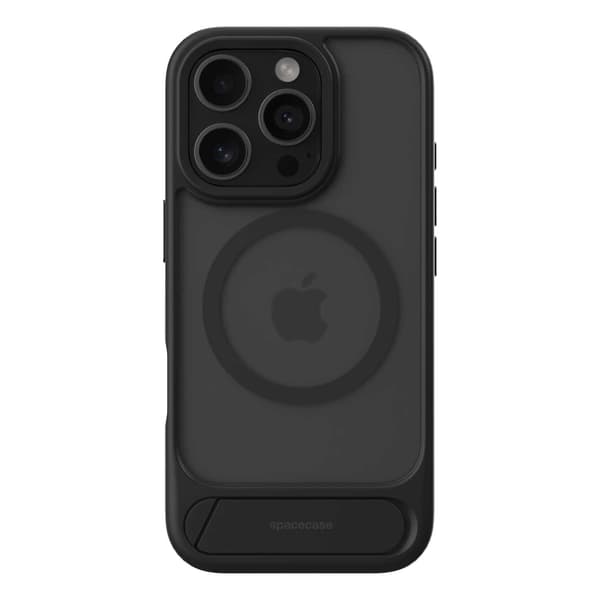 Spacecase Case Stand Pro Mag För Iphone 16 Pro Black För Magsafe
