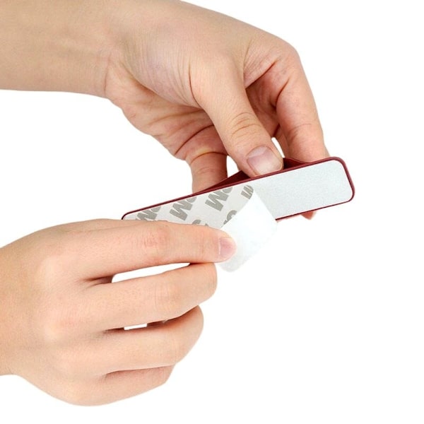 Selvklebende fingerholder med glidelås - lyseblå
