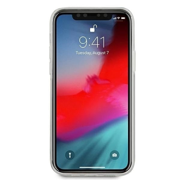 USA:s fall Polo Assn. Tricolor Collection för iPhone 12 / iPhone 12 Pro - vit