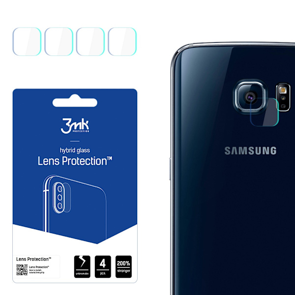 Samsung Galaxy S6 Edge - 3mk Lens Protection