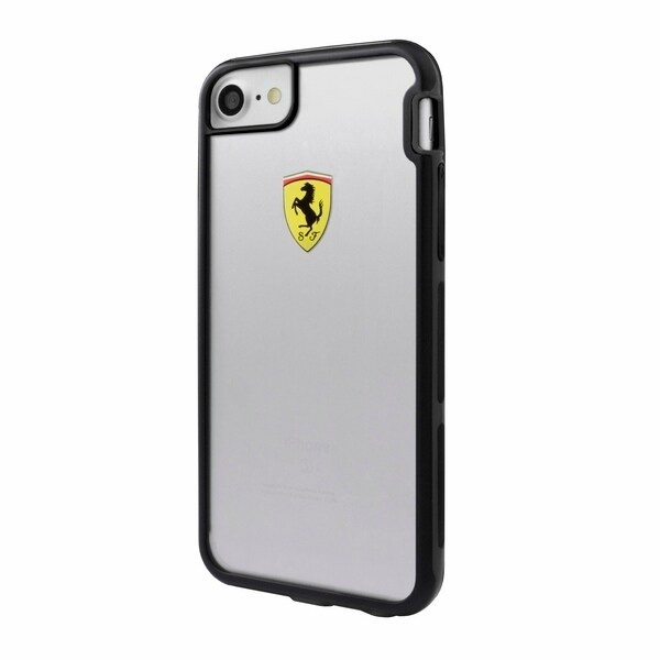 Ferrari Hardcase FEHCP7TR3 iPhone 7/8 /SE 2020 / SE 2022 transparent Racing Stötsäker