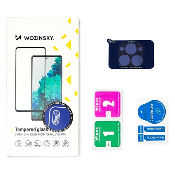 Wozinsky Full Camera Glass 9H herdet glass for hele kameraet? Vivo V23 5G