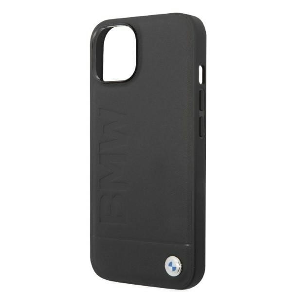 BMW SIGNATURE LOGO IMPRINT MAGSAFE ETUI TIL IPHONE 14 PLUS - SORT