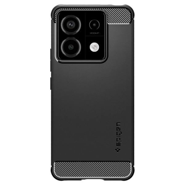 SPIGEN RUGGED ARMOR ETUI TIL XIAOMI REDMI NOTE 13 PRO 5G / POCO X6 5G - MAT SORT