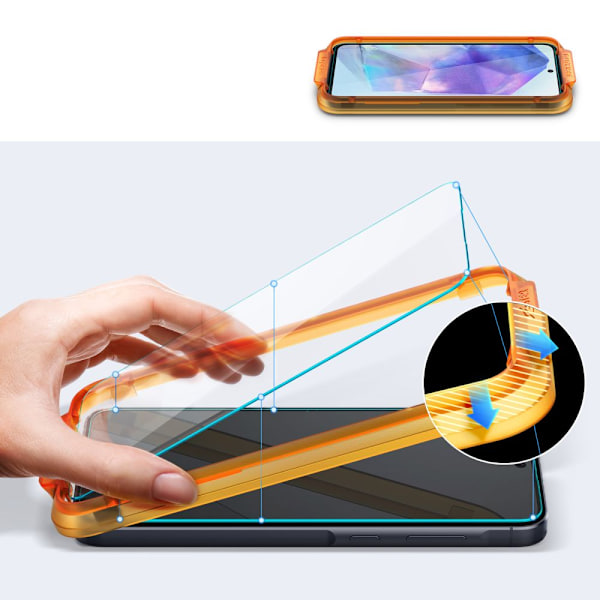 SPIGEN ALM GLAS.TR HÆRDET GLAS TIL NOTHING PHONE 2A - 2 STK.