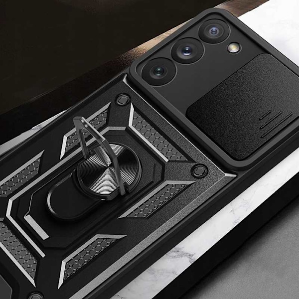 Spacecase Väska För Samsung Galaxy S23 Svart Skydd