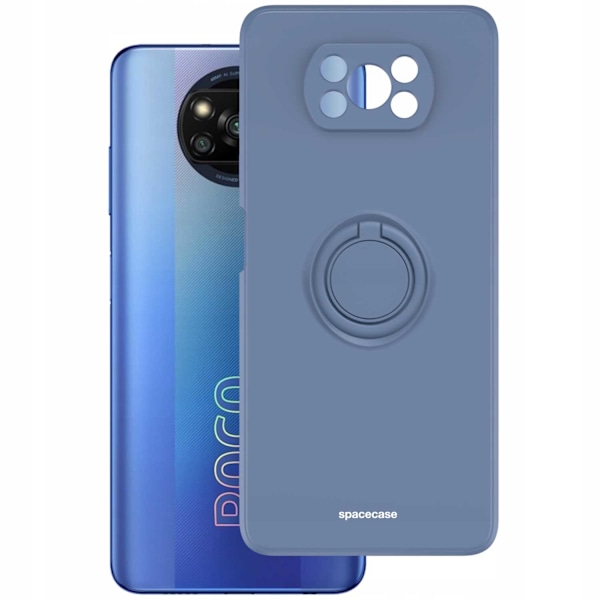 Spacecase Silikonecase För Poco X3 Pro Nfc Blue
