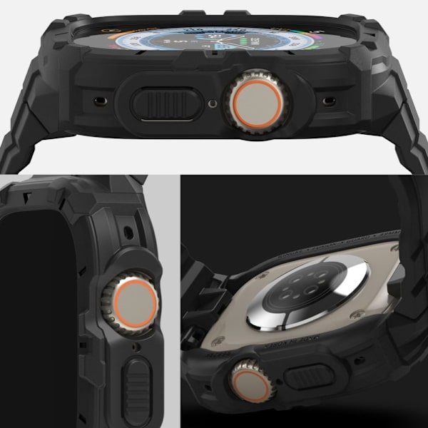 RING FUSION X GUARD APPLE WATCH ULTRA 1/2 (49 MM) SVART