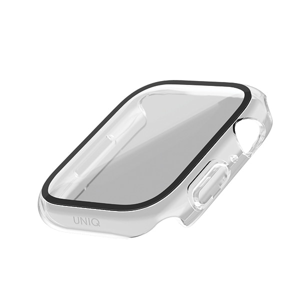 UNIQ fodral Nautic Apple Watch Series 7/8/9 41mm transparent/duvklar