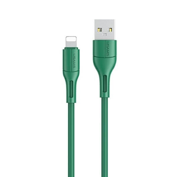 USAMS-kabel U68 lightning 2A snabbladdning 1m grön/grön SJ500USB04 (US-SJ500)