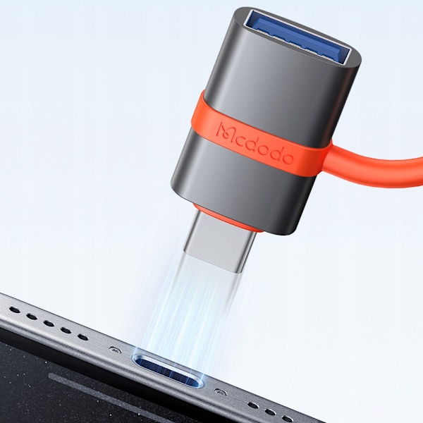 MCDODO ADAPTER ADAPTER USB-A 3.0 TILL USB-C TILL USB TYP C 3A 5GBPS OTG