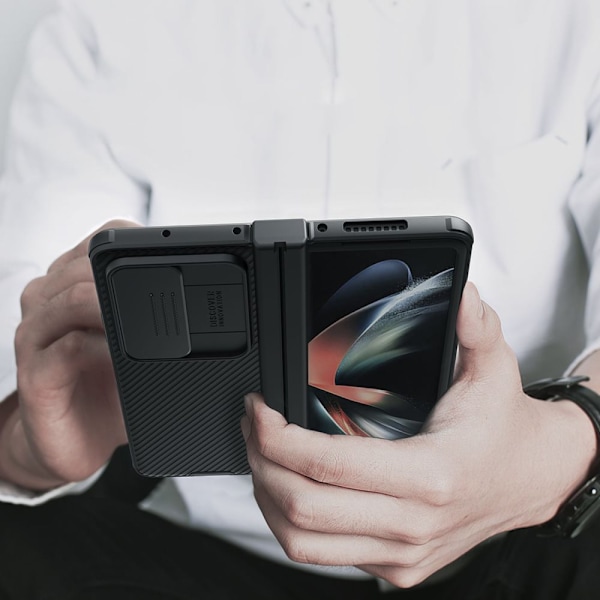 NILLKIN CASE CAMERA COVER TIL SAMSUNG GALAXY Z FOLD 4 BLÅ