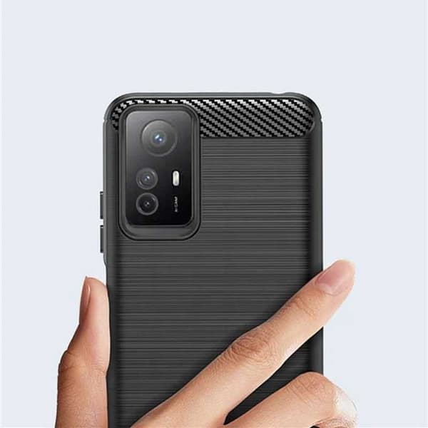 Spacecase Carbon Case För Xiaomi Redmi Note 12S Svart