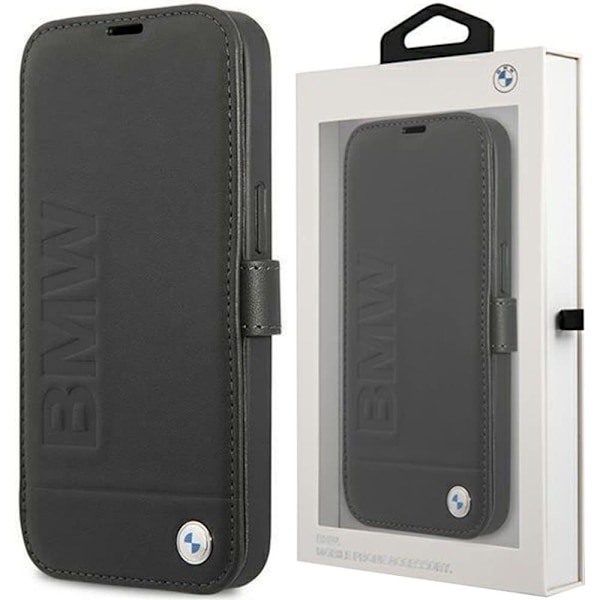 BMW SIGNATURE COVER TIL IPHONE 13 MINI - SORT