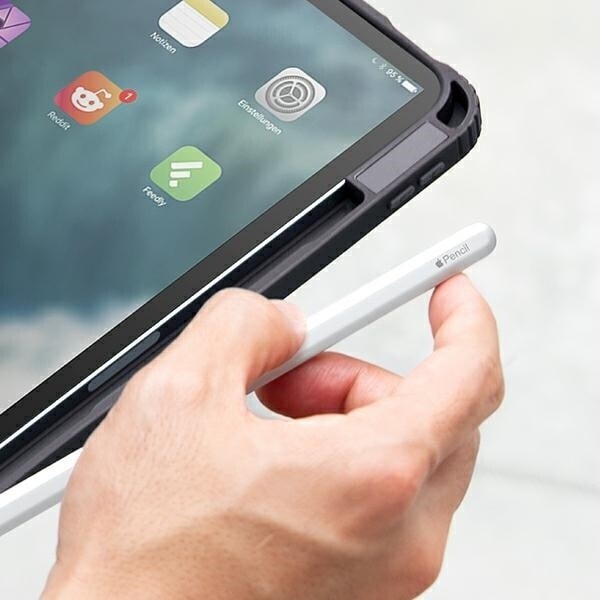 Uniq Move-deksel for iPad Air 10.9 (2022/2020) Antimikrobiell Rosa/Rød Rød